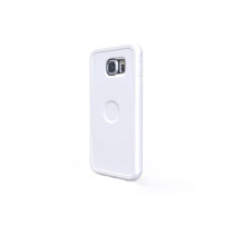 EXELIUM - ÉTUI DE PROTECTION MAGNÉTISÉ POUR LA RECHARGE SANS FIL - SAMSUNG GALAXY S6 - BLANC