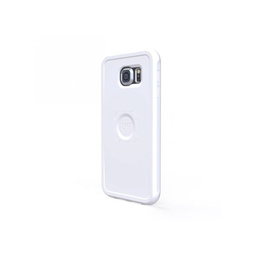EXELIUM - ÉTUI DE PROTECTION MAGNÉTISÉ POUR LA RECHARGE SANS FIL - SAMSUNG GALAXY S6 - BLANC