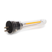 Solar LED - 15 m - 15 lampes blanc chaud - càble noir