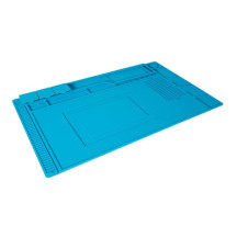Tapis de réparation/assemblage en silicone haute température avec compartiments - 450 x 300 mm