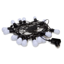 TUYA LED - 15 m - 15 lampes blanches - càble noir - smart