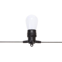 TUYA LED - 15 m - 15 lampes blanches - càble noir - smart