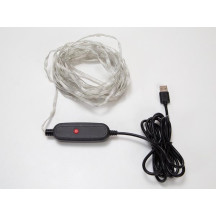 TUYA LED - 7.5 m - 75 lampes multicolore - càble transparant - smart