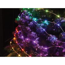 TUYA LED - 7.5 m - 75 lampes multicolore - càble transparant - smart