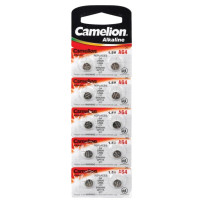 PILE BOUTON POUR MONTRE 1.5V-18mAh LR626/AG4 (10 pcs/bl)