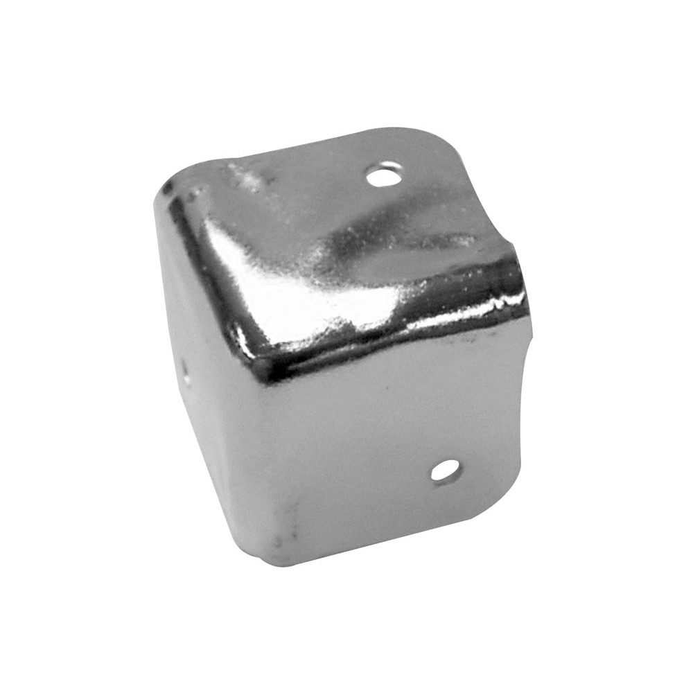 COIN DE PROTECTION POUR ENCEINTES, BLANC MÉTALLIQUE, 38 x 38mm x 90°