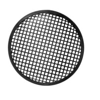 GRILLE MÉTALLIQUE POUR ENCEINTE 8" - NOIR