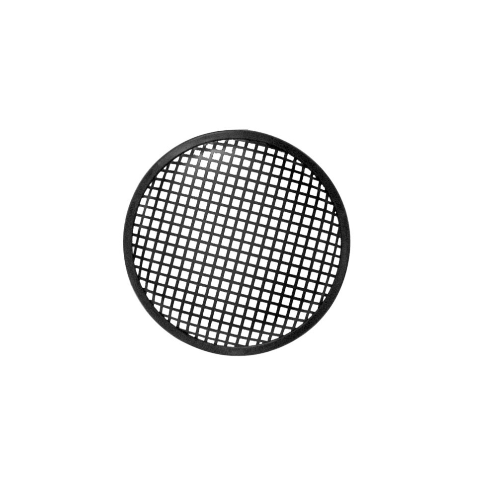 GRILLE MÉTALLIQUE POUR ENCEINTE 8" - NOIR