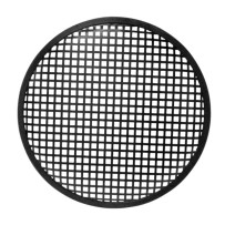 GRILLE MÉTALLIQUE POUR ENCEINTE 10" - NOIR