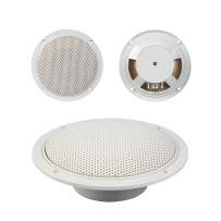 JEU DE 2 HAUT-PARLEURS CONIQUES 5" AVEC GRILLES & RÉSISTANT À L'EAU 80W / 8 OHM (1 PAIRE)