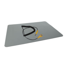 Tapis antistatique ESD véritablement mis à la terre - 70 x 100 cm