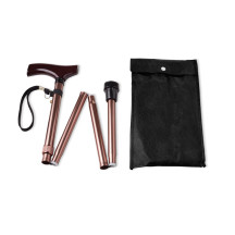 Canne de marche pliable - bronze