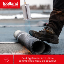 Désherbeur à gaz, tuyau de 5 m, régulateur 2,5 bar
