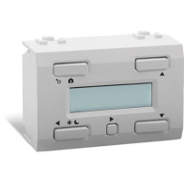 thermostat à afficheur LCD et sauvegarde du temps pour usage avec VMB1TS(W) , blanc