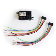 Interface à bouton-poussoir avec 6 canaux pour un montage universel