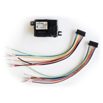Interface à bouton-poussoir avec 6 canaux pour un montage universel