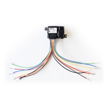 Interface à bouton-poussoir avec 6 canaux pour un montage universel
