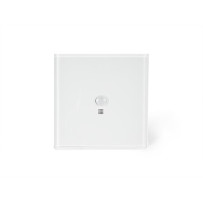 Module de commande Edge Lit avec 1 touche tactiles et détecteur de mouvement et de crépuscule intégré (version blanche)
