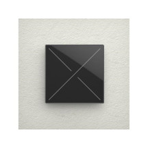 module de commande Edge Lit avec 4 touches tactiles, noir mat