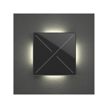 module de commande Edge Lit avec 4 touches tactiles, noir mat