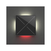 module de commande Edge Lit avec 4 touches tactiles, noir mat