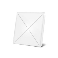 module de commande Edge Lit avec 4 touches tactiles, pur blanc brillant