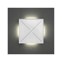 module de commande Edge Lit avec 4 touches tactiles, pur blanc brillant