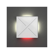 module de commande Edge Lit avec 4 touches tactiles, pur blanc brillant