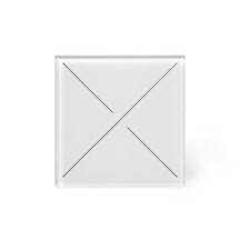 Module de commande Edge Lit avec 4 touches tactiles (version blanche)