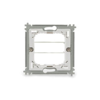Jeu de 5 supports Velbus avec fixation par pince et vis pour séries VMBEL & VMBGP