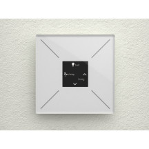 Module de commande Edge Lit avec écran OLED et contrôleur de température (version blanche)