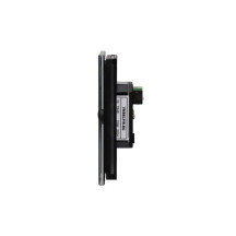 module de commande Edge Lit avec détecteur de mouvement et de crépuscule, noir brillant