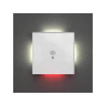 module de commande Edge Lit avec détecteur de mouvement et de crépuscule, pur blanc brillant