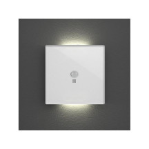 module de commande Edge Lit avec détecteur de mouvement et de crépuscule, pur blanc brillant