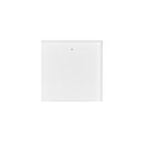 Module de commande en verre avec 1 touche tactile (version blanche)