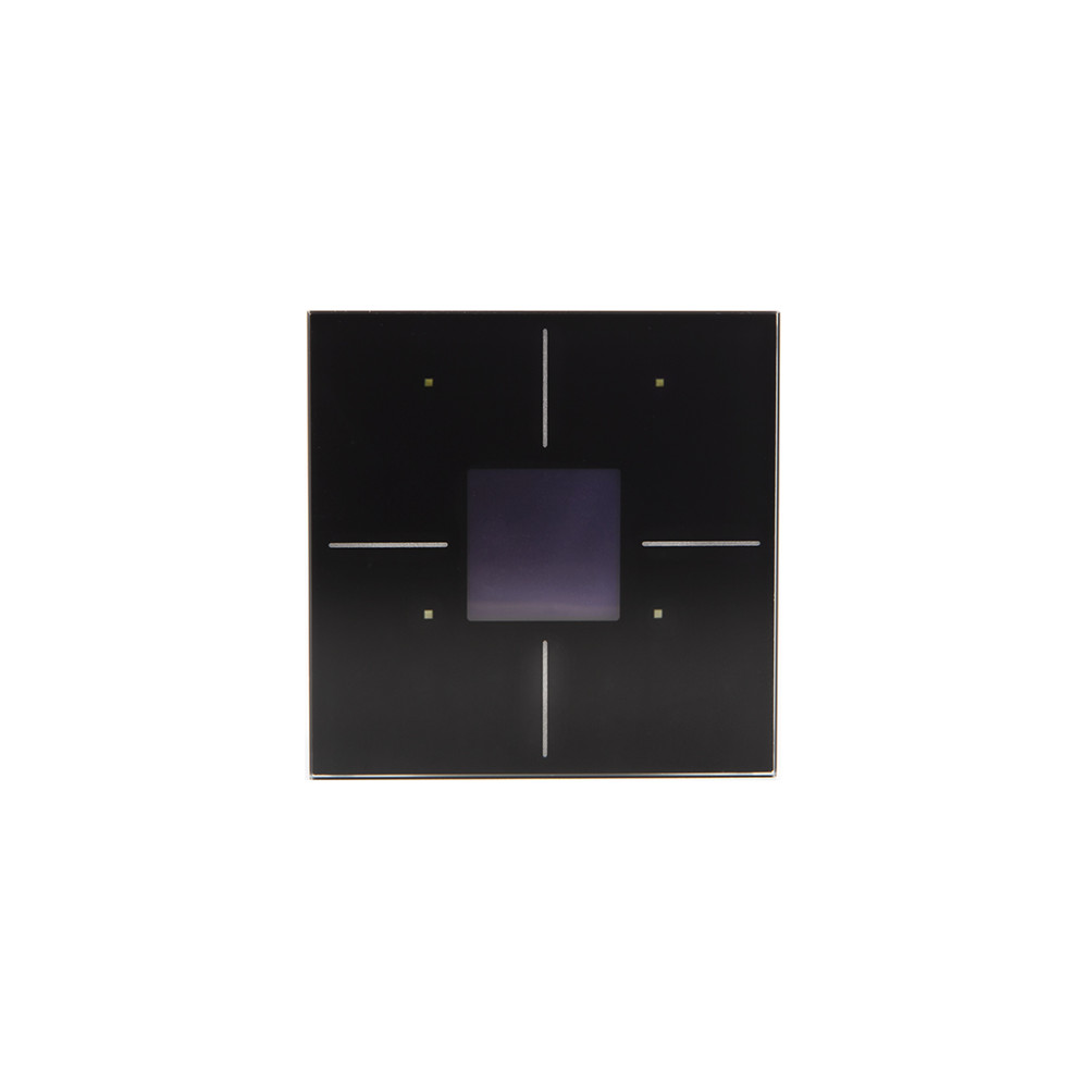 Module de Contrôle en finition Verre avec Écran OLED et Contrôleur de Température (Version Noire)
