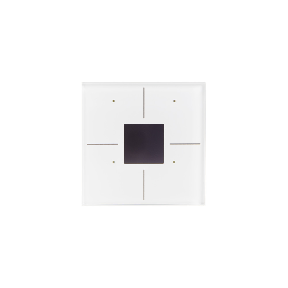 Module de Contrôle en finition Verre avec Écran OLED et Contrôleur de Température (Version Blanche)