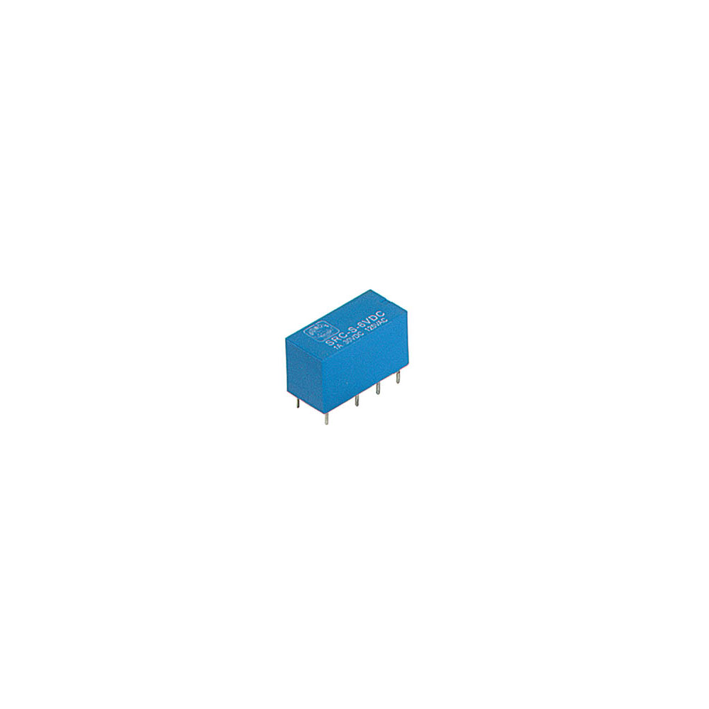 DIL RELAIS 1A/30VCC-125VCA 2 x REPOS-TRAVAIL 6Vcc
