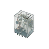 RELAIS HAUTE PUISSANCE 3A/28VCC-220VCA 4 x REPOS-TRAVAIL 24Vcc