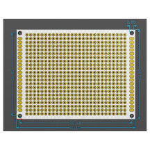 JEU DE CARTES DE PROTOTYPAGE PCB UNIVERSELLES
