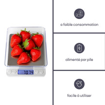 Mini balance de précision numérique - 500 g / 0.01 g