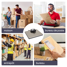 Balance postale numérique avec affichage externe - 100 kg / 10 g