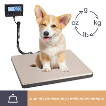 Balance postale numérique avec affichage externe - 100 kg / 10 g