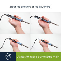 POMPE À DESSOUDER AVEC ÉLÉMENT CHAUFFANT - 30 W
