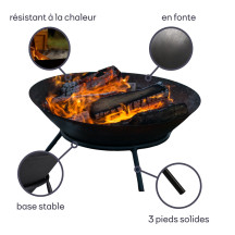 Brasero - diamètre 56 cm