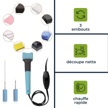 Découpeuse à fil chaud 3 en 1