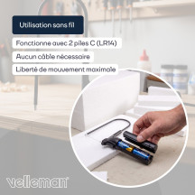 Coupe-mousse en polystyrène alimenté par batterie