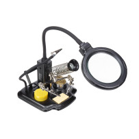 TROISIÈME MAIN AVEC LOUPE ET OUTILS DE SOUDAGE