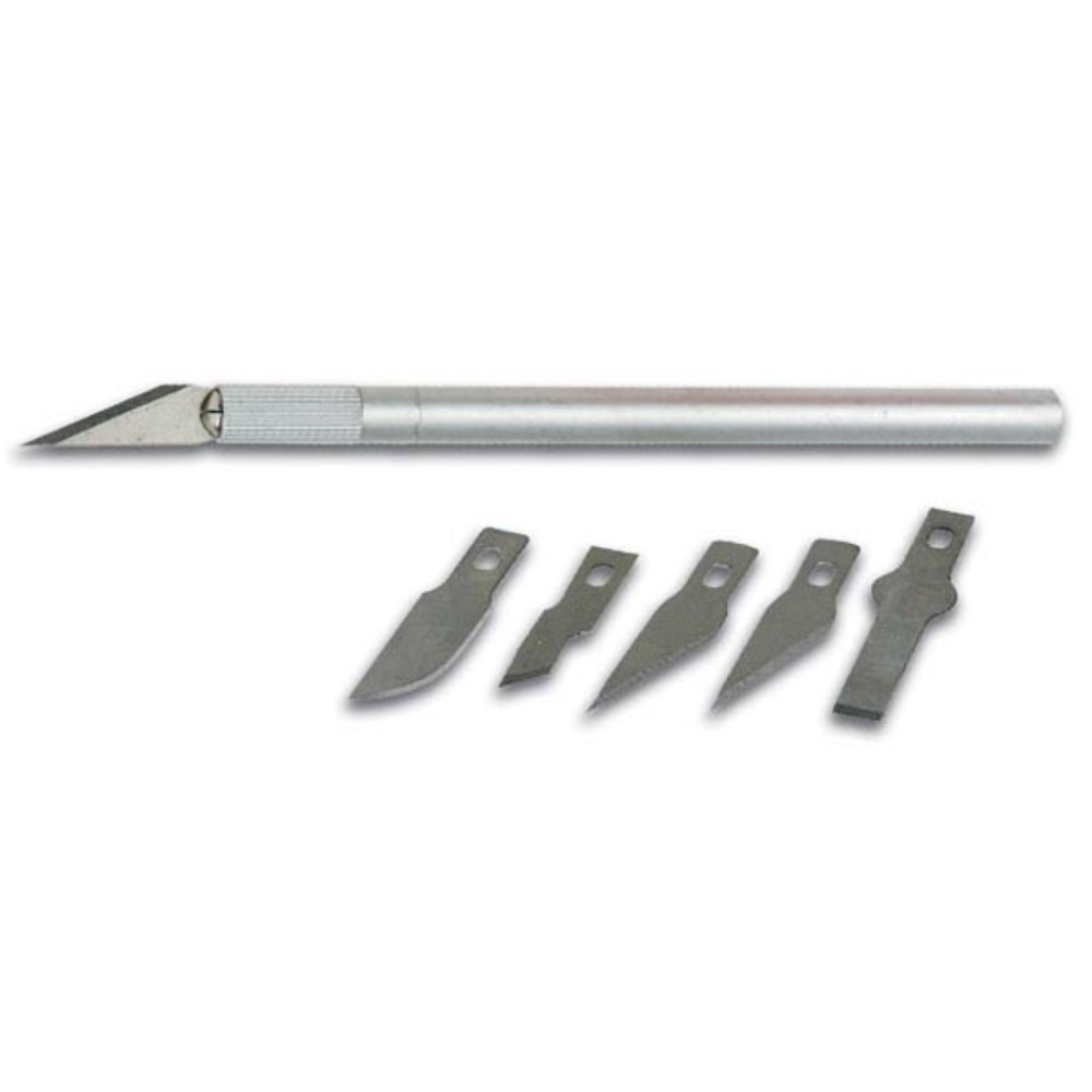 KIT CUTTER DE PRÉCISION - 1 MANCHE + 6 LAMES