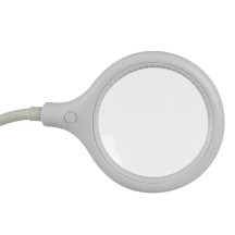 Lampe de bureau LED avec col de cygne et pince de fixation - 5 dioptries - 6 W